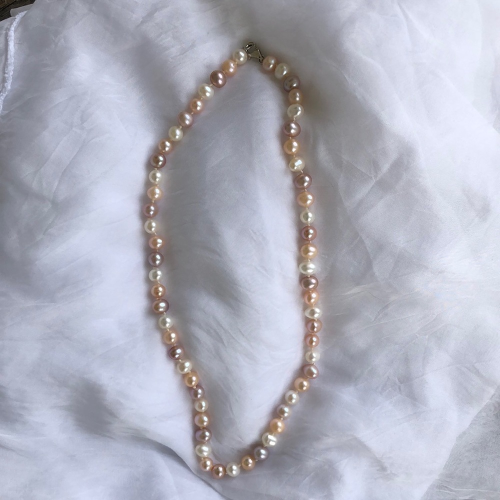 Multicolored Freshwater Pearl Necklace